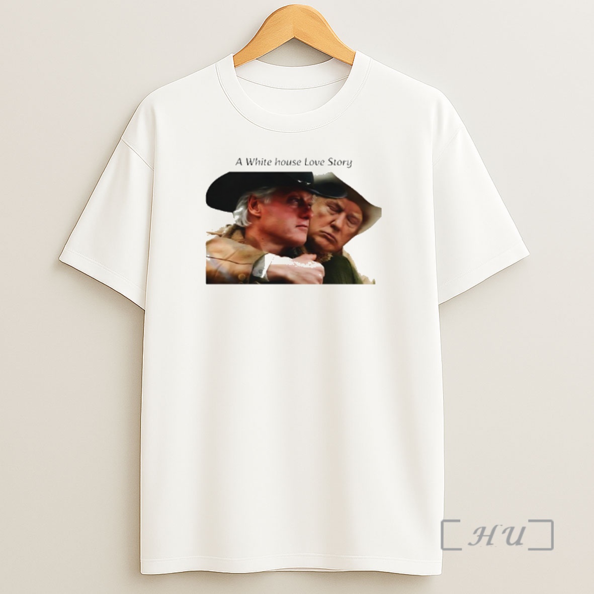 Officials Bill Clinton And Trump A White House Love Story Premium Shirt Sweatshirt Tee