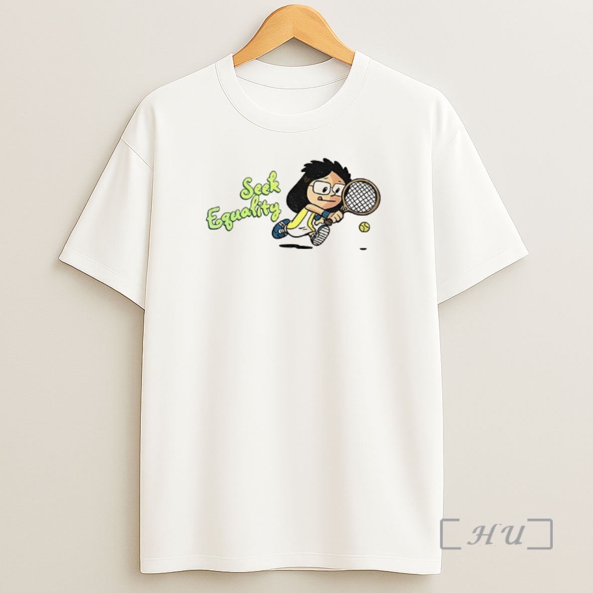 Officials Billie Jean King Seek Equality Cartoon Premium Shirt Sweatshirt Tee