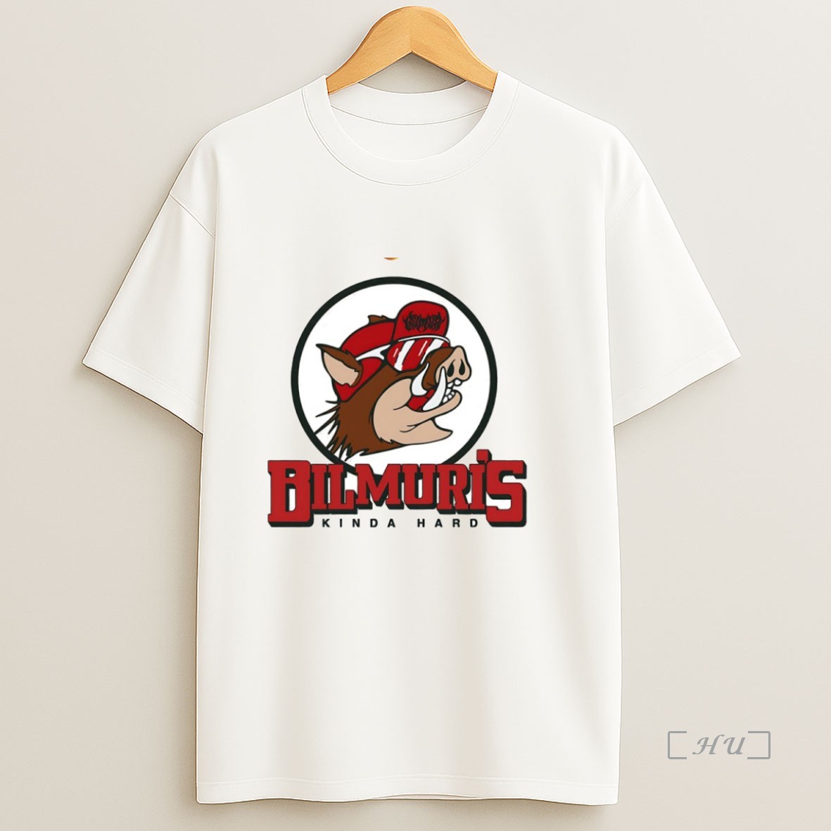 Officials Bilmuri Kinda Hard Hog Ees X Buc Ees Circle Premium Shirt Sweatshirt Tee
