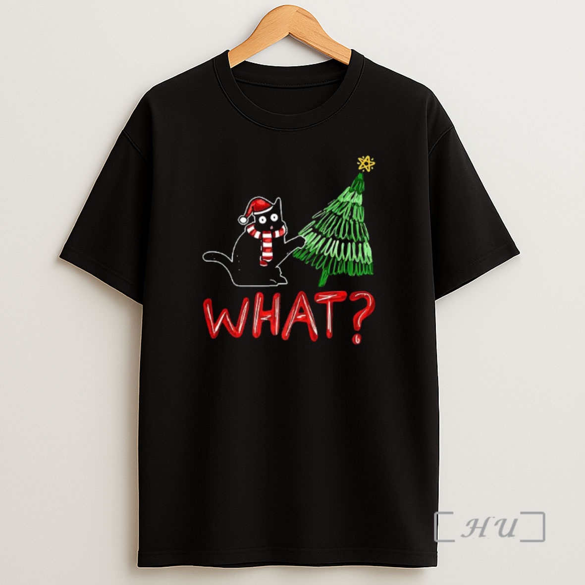 Officials Black Cat What 67 Christmas Tree Premium Shirt Sweatshirt Tee