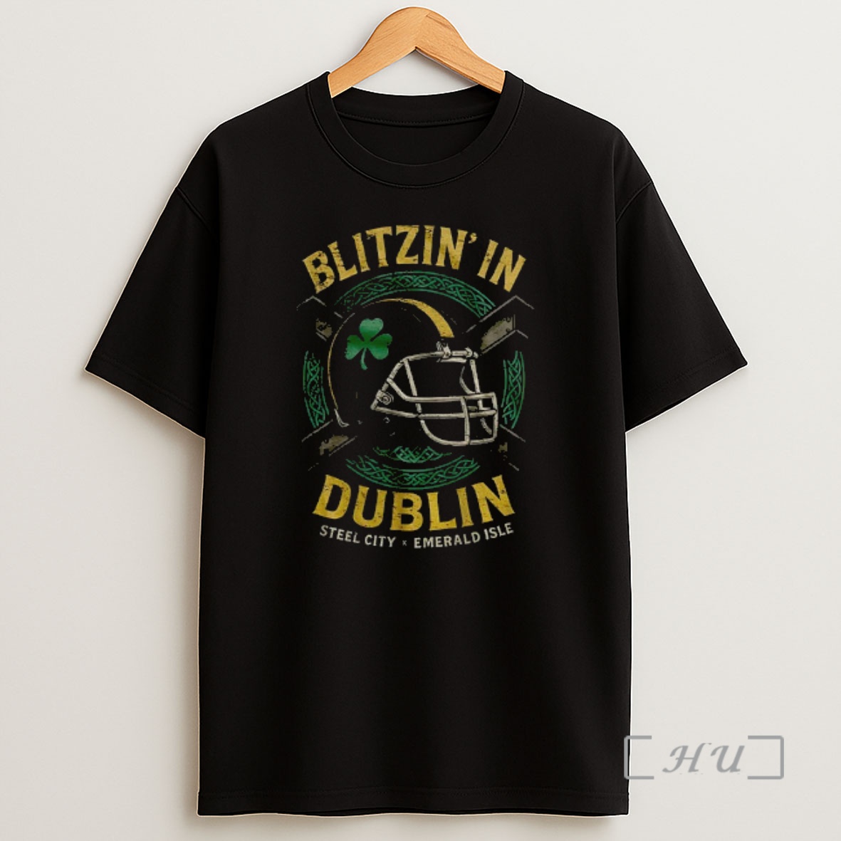 Officials Blitzin In Dublin Pittsburgh Steelers X Ireland Football Helmet 2025 Premium Shirt Sweatshirt Tee