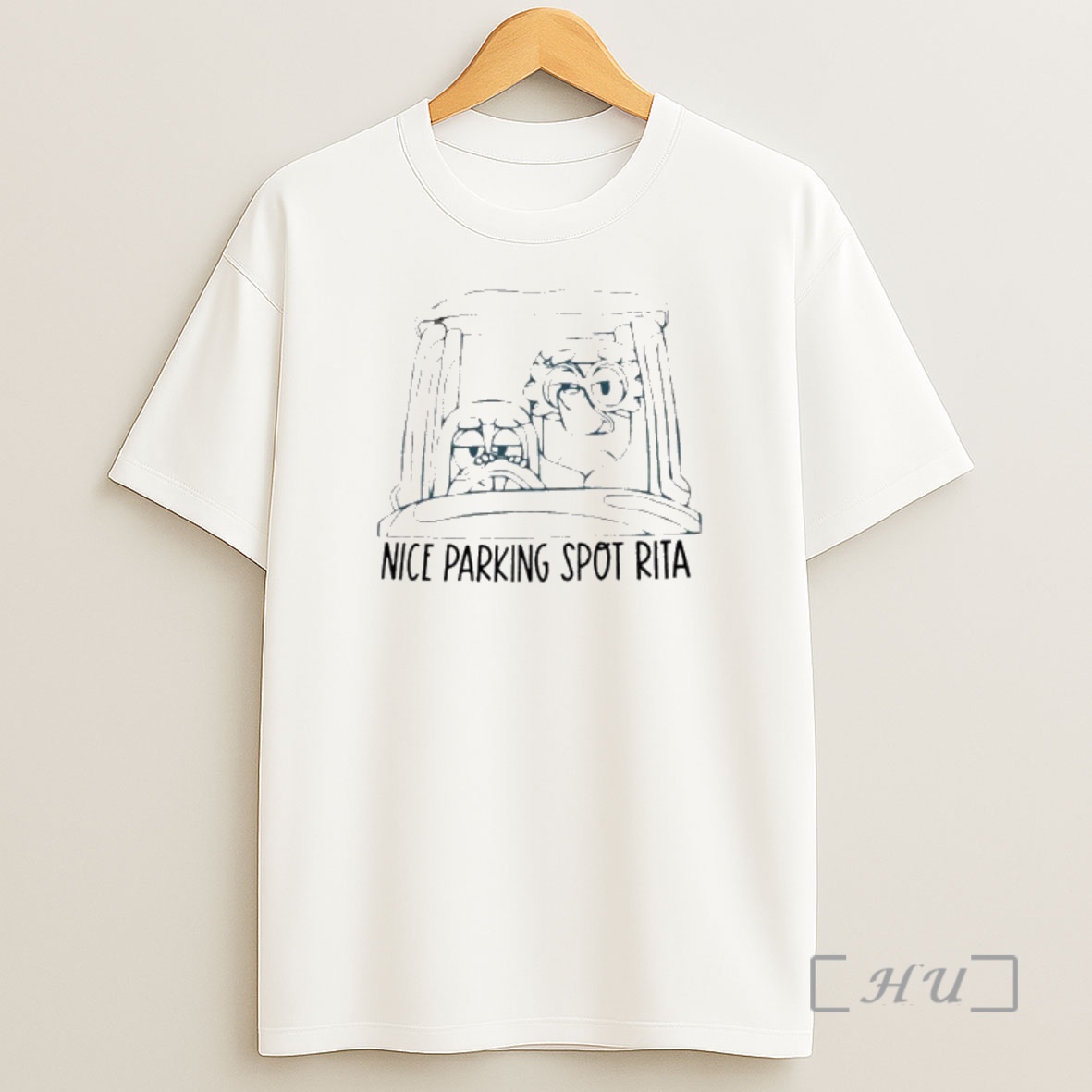 Officials Bluey Nice Parking Spot Rita Premium Shirt Sweatshirt Tee
