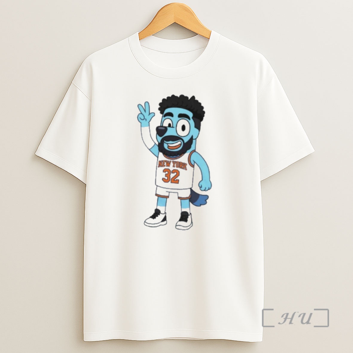 Officials Bluey X Kat Karl Anthony Towns Nba New York Knicks Premium Shirt Sweatshirt Tee