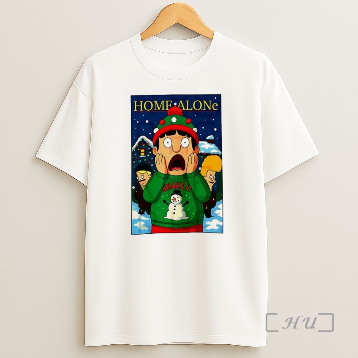 Officials Bobs Burgers Home Alone Christmas Premium Shirt Sweatshirt Tee