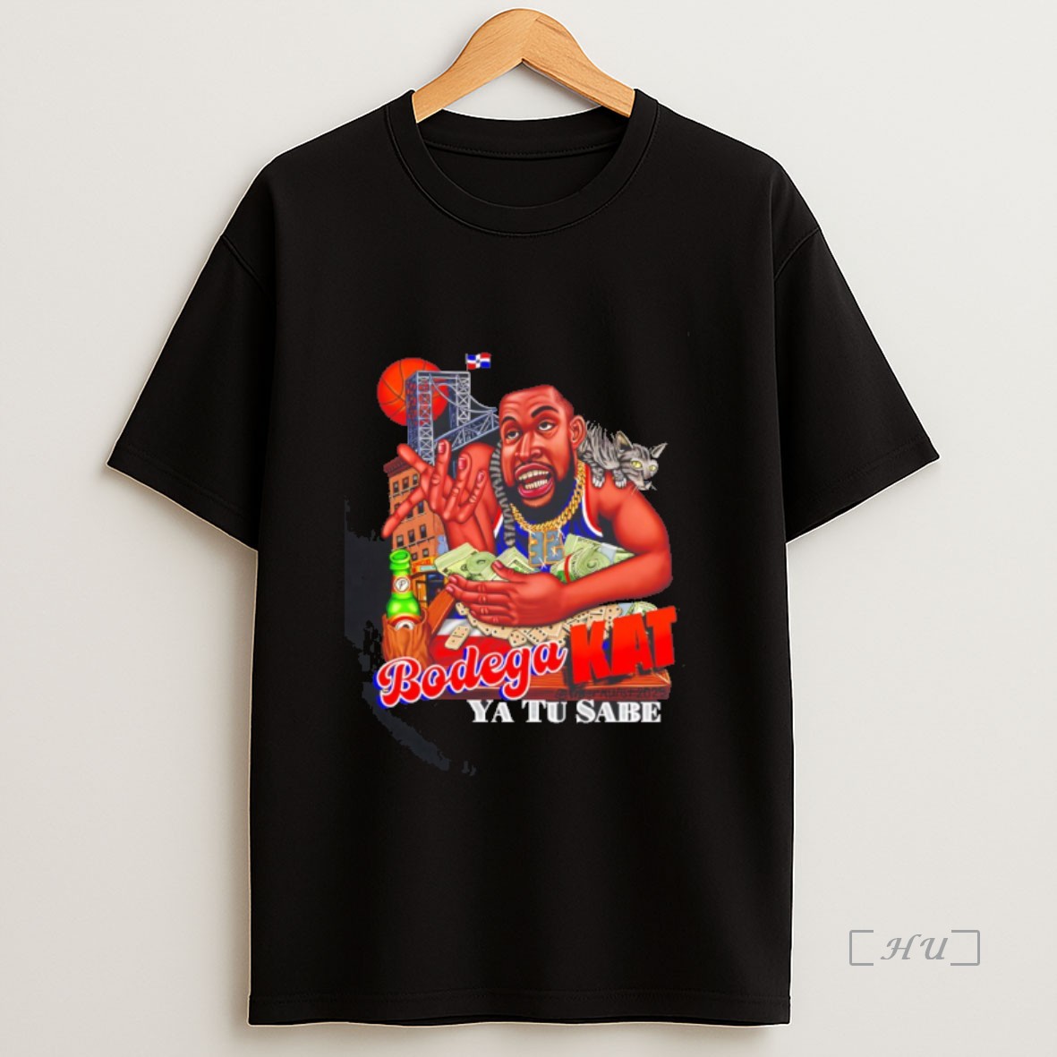 Officials Bodega Kat Ya Tu Sabe New York Knicks Caricature Premium Shirt Sweatshirt Tee