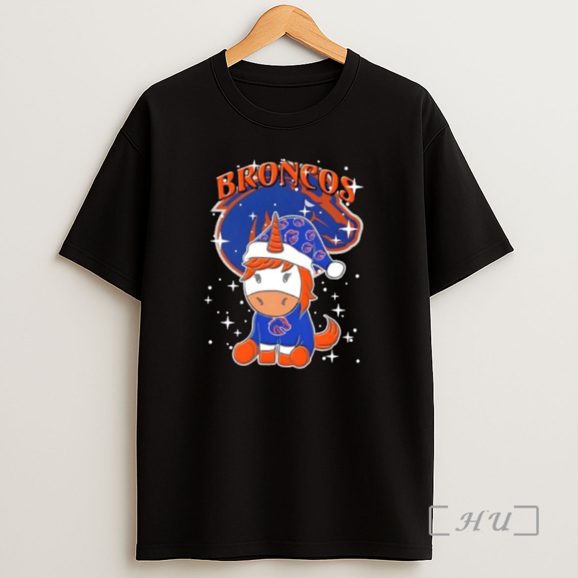 Officials Boise State Broncos Football X Unicorn Merry Christmas Premium Shirt Sweatshirt Tee