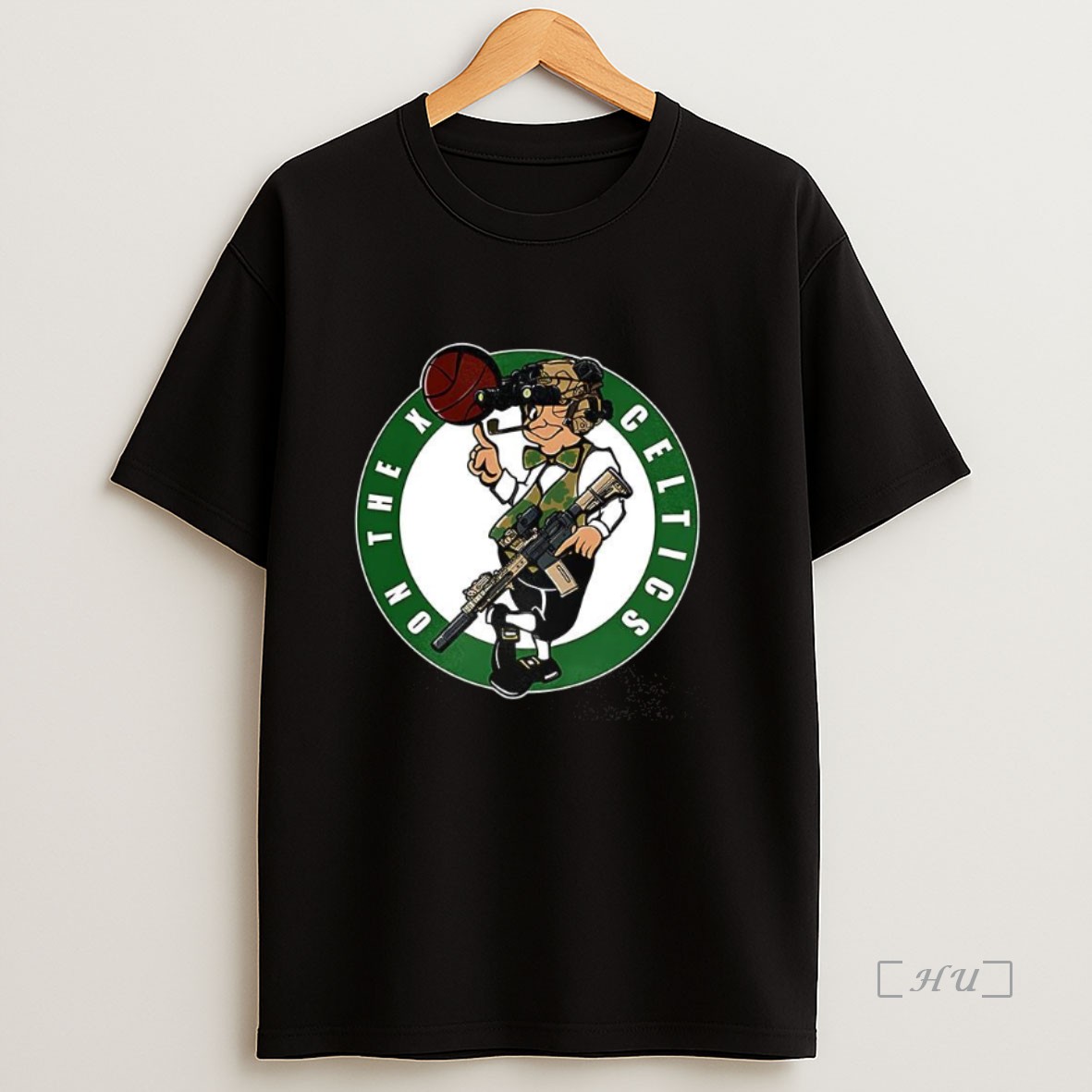 Officials Boston Celtics Basketball Soldier Logo Premium Shirt Sweatshirt Tee