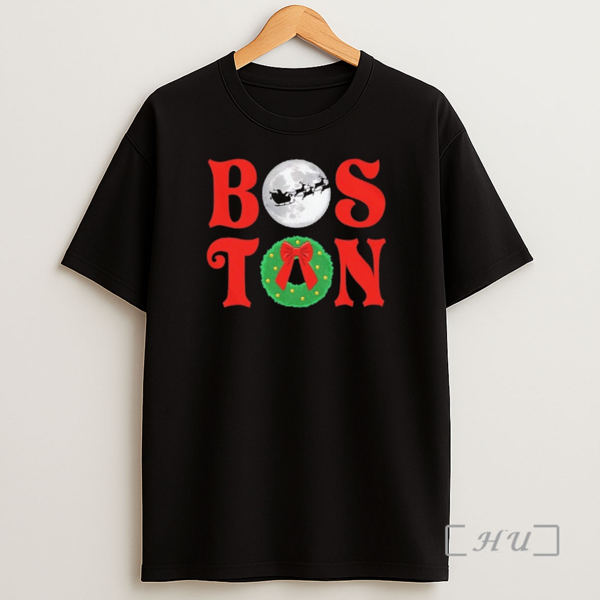 Officials Boston Stacked Christmas Santas 2025 Premium Shirt Sweatshirt Tee