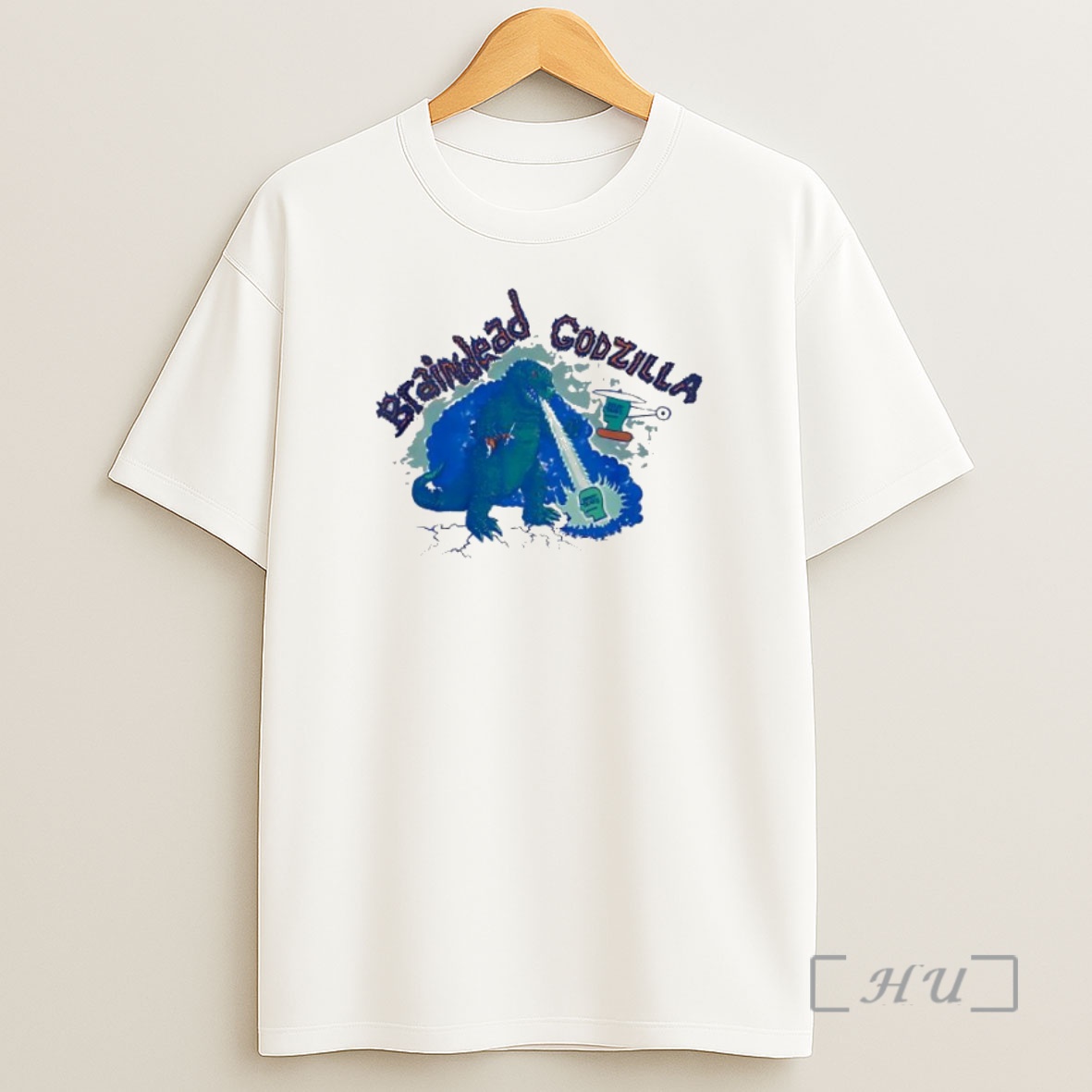 Officials Brain Dead X Godzilla Ringer Premium Shirt Sweatshirt Tee
