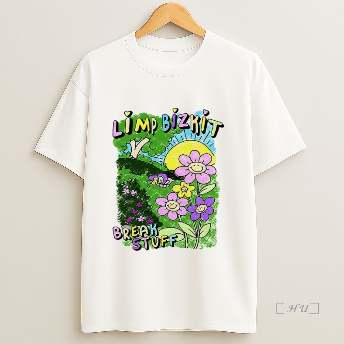 Officials Break Stuff Limp Bizkit Flower Hand Drawn Paintings Premium Shirt Sweatshirt Tee