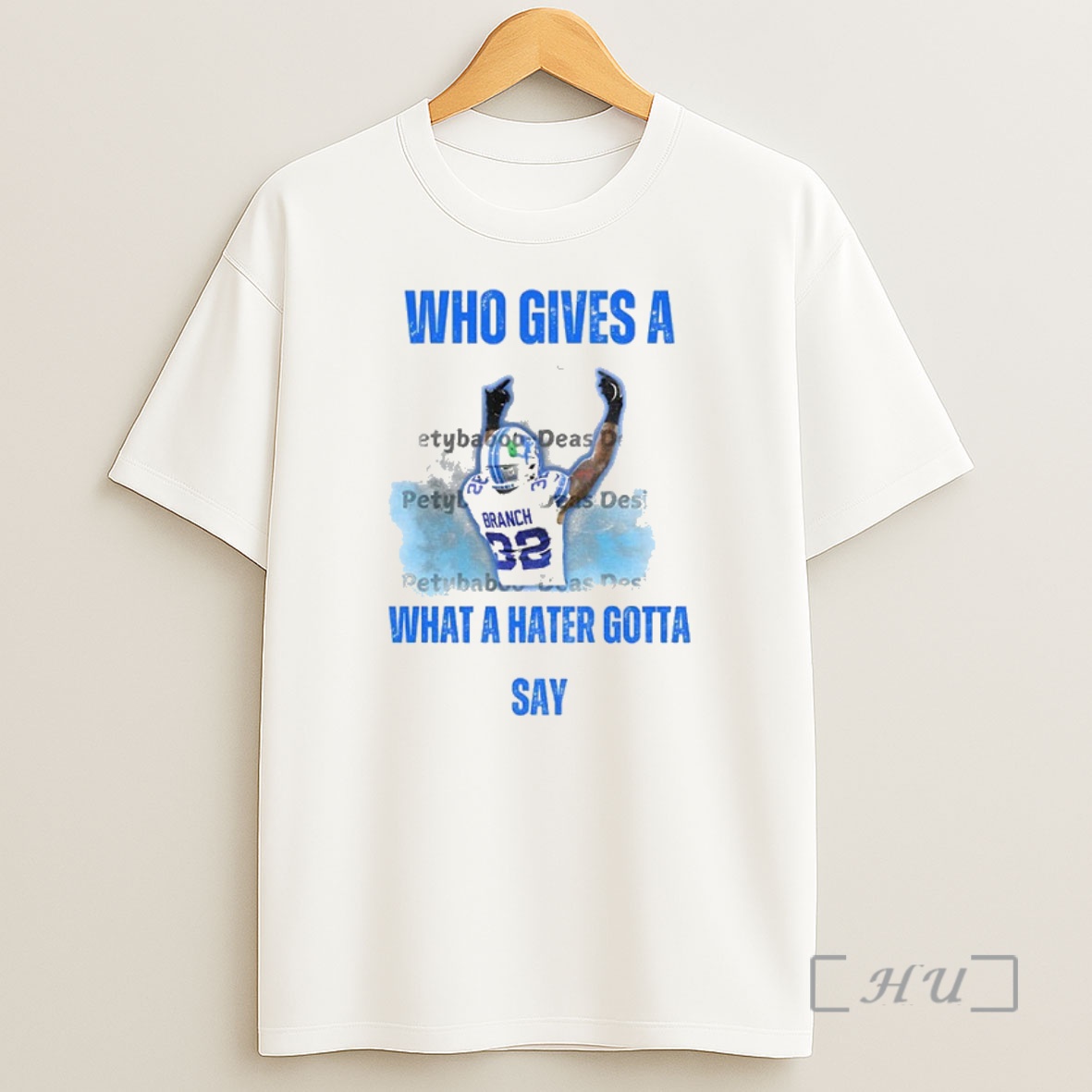 Officials Brian Branch Detroit Lions 32 Who Cares What A Hater Says Premium Shirt Sweatshirt Tee