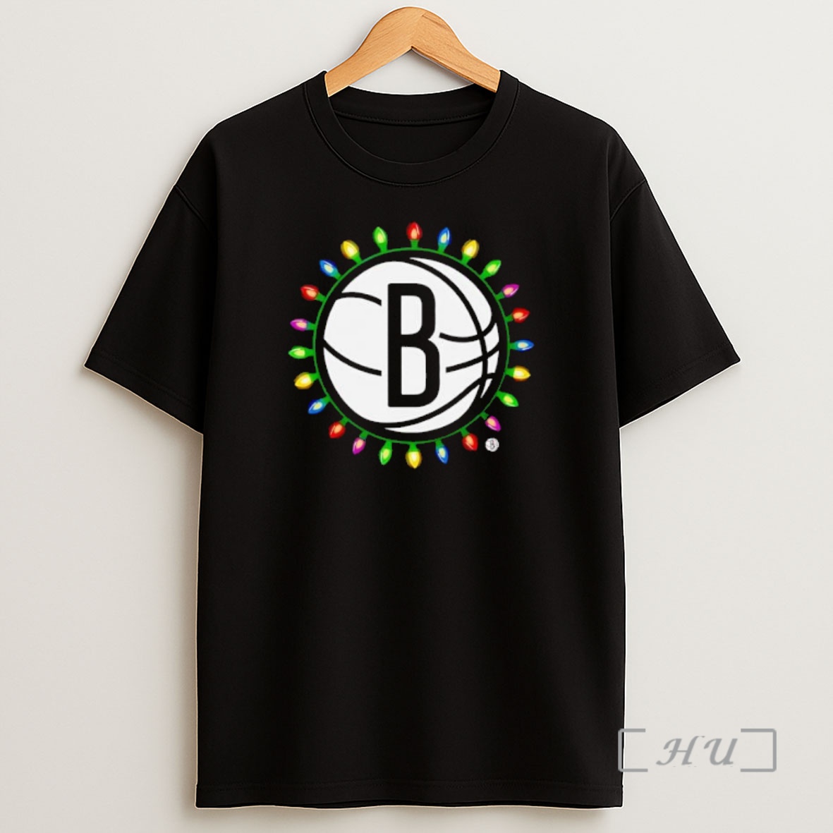 Officials Brooklyn Nets Logo Lights Merry Christmas Premium Shirt Sweatshirt Tee