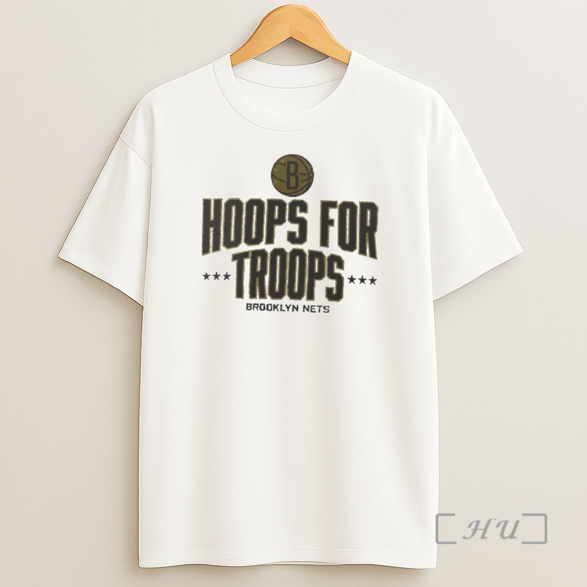 Officials Brooklyn Nets Nba Hoops For Troops Premium Shirt Sweatshirt Tee