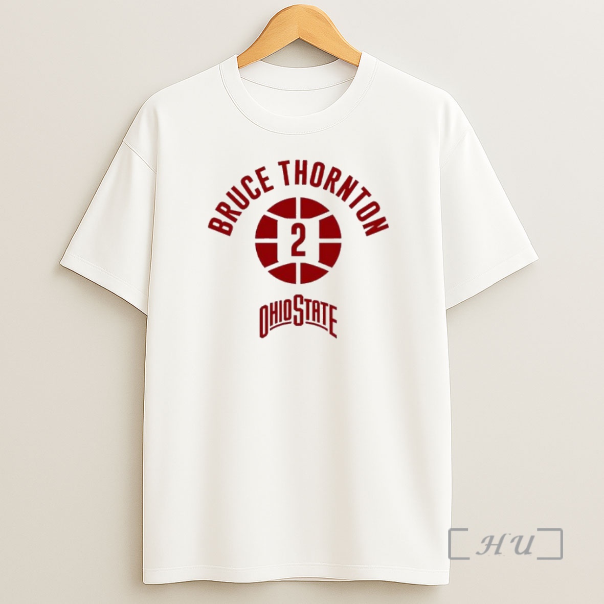 Officials Bruce Thornton Name Number Ball Ohio State Basketball Premium Shirt Sweatshirt Tee