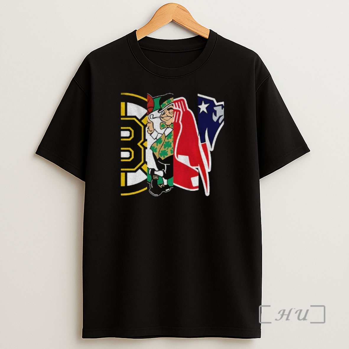 Officials Bruins Celtics Red Sox New England Patriots Boston Sports Teams Logo Premium Shirt Sweatshirt Tee