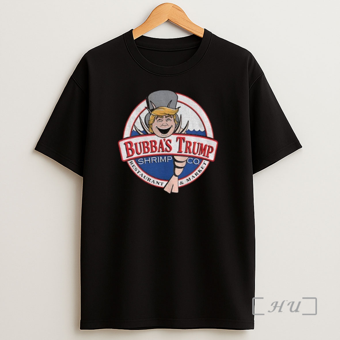 Officials Bubba Trump Parody Bubbas Shrimp Co Premium Shirt Sweatshirt Tee