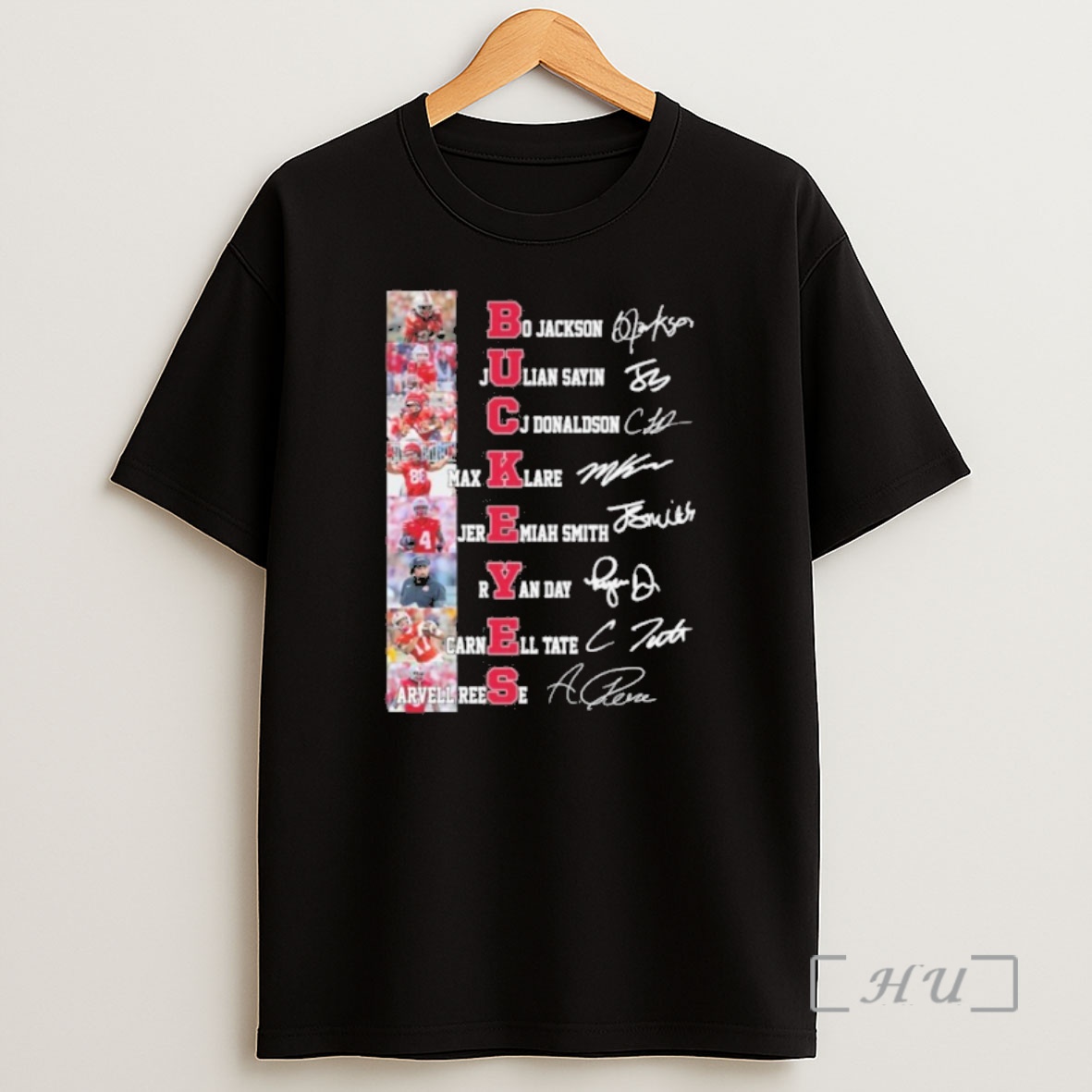 Officials Buckeyes Team Player Signature Premium Shirt Sweatshirt Tee