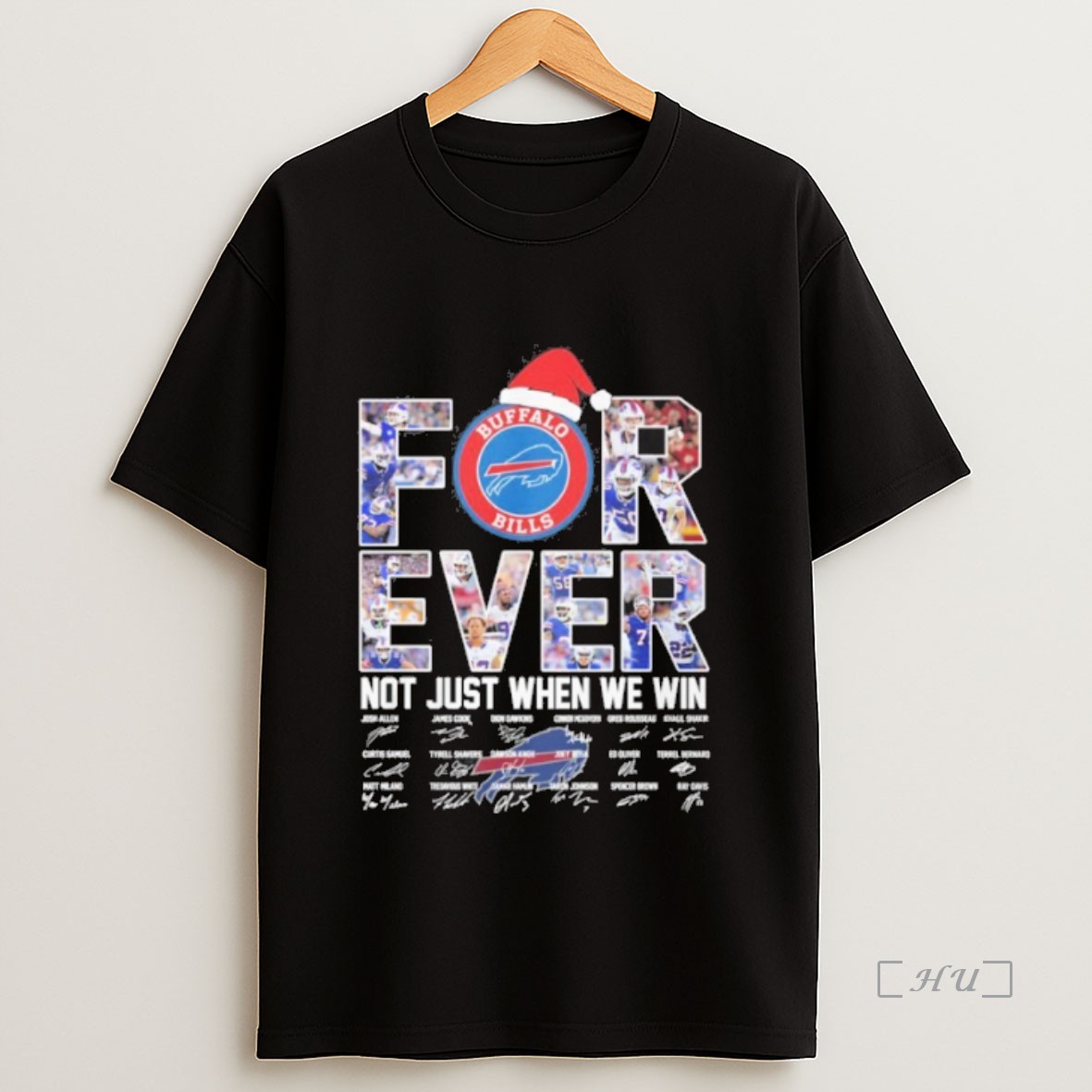 Officials Buffalo Bills Christmas Forever Not Just When We Win Premium Shirt Sweatshirt Tee
