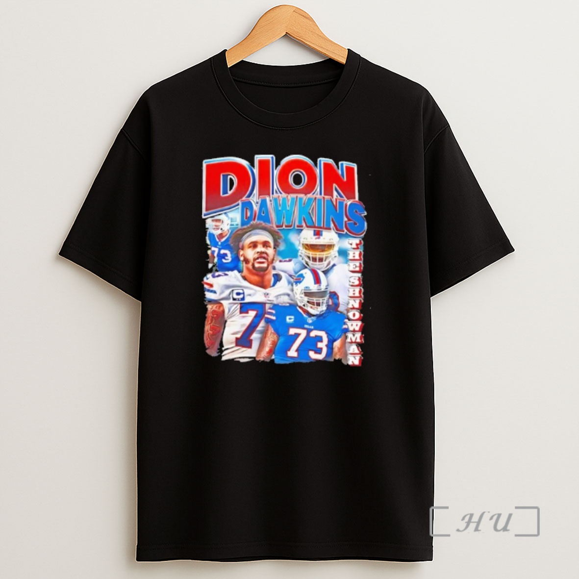 Officials Buffalo Bills Dion Dawkins The Shnowman Graphic Premium Shirt Sweatshirt Tee