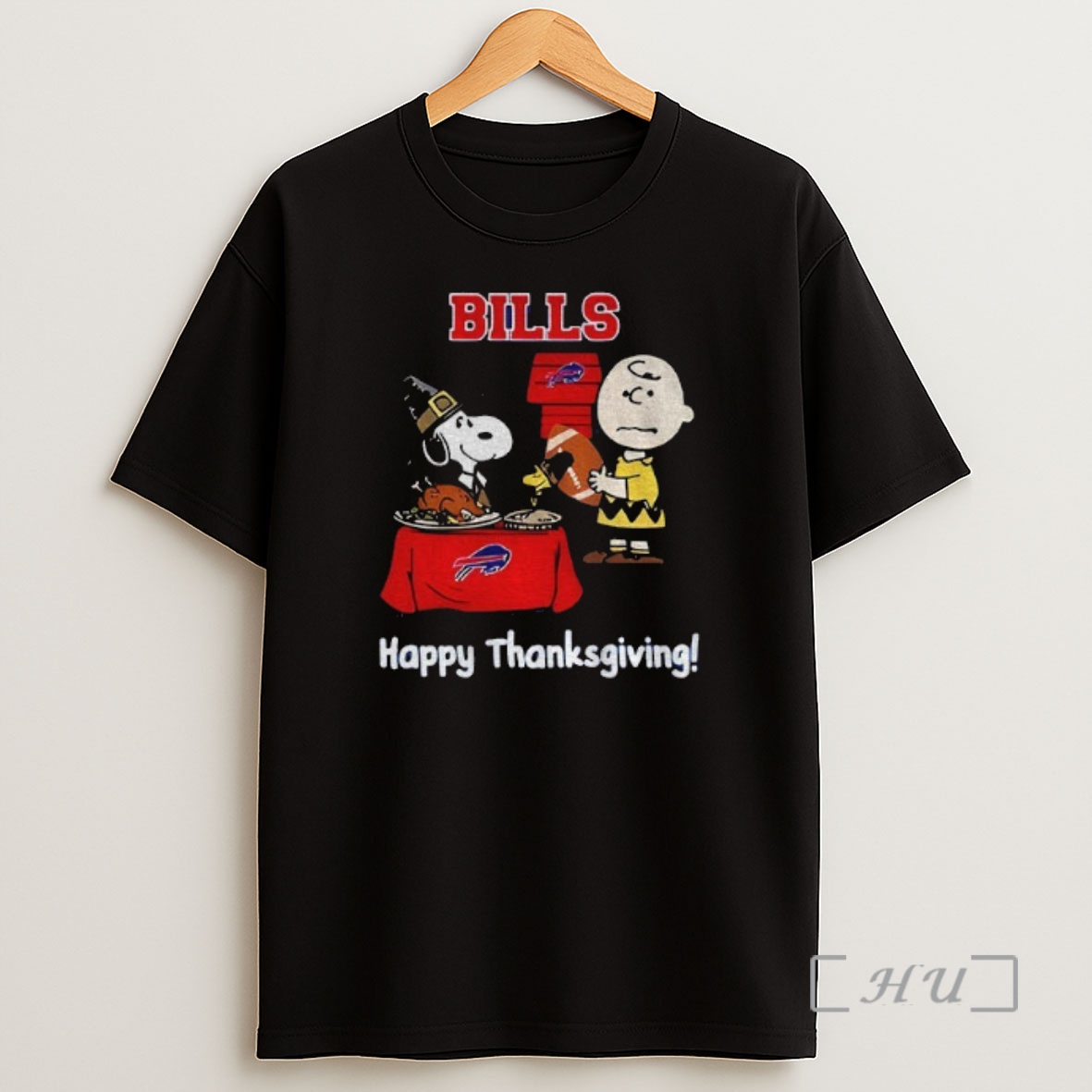 Officials Buffalo Bills Thanksgiving With Snoopy And Charlie Brown Nfl Premium Shirt Sweatshirt Tee