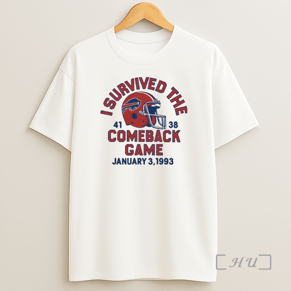 Officials Buffalo Bills The Comeback Game January 3rd 1993 Helmet Premium Shirt Sweatshirt Tee