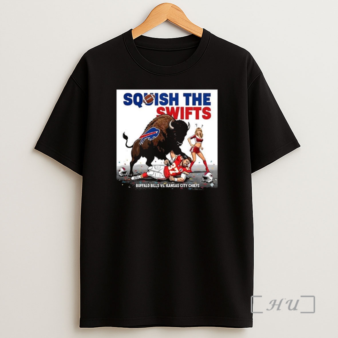 Officials Buffalo Bills Vs Kansas City Chiefs Nfl Squish The Swifts Premium Shirt Sweatshirt Tee