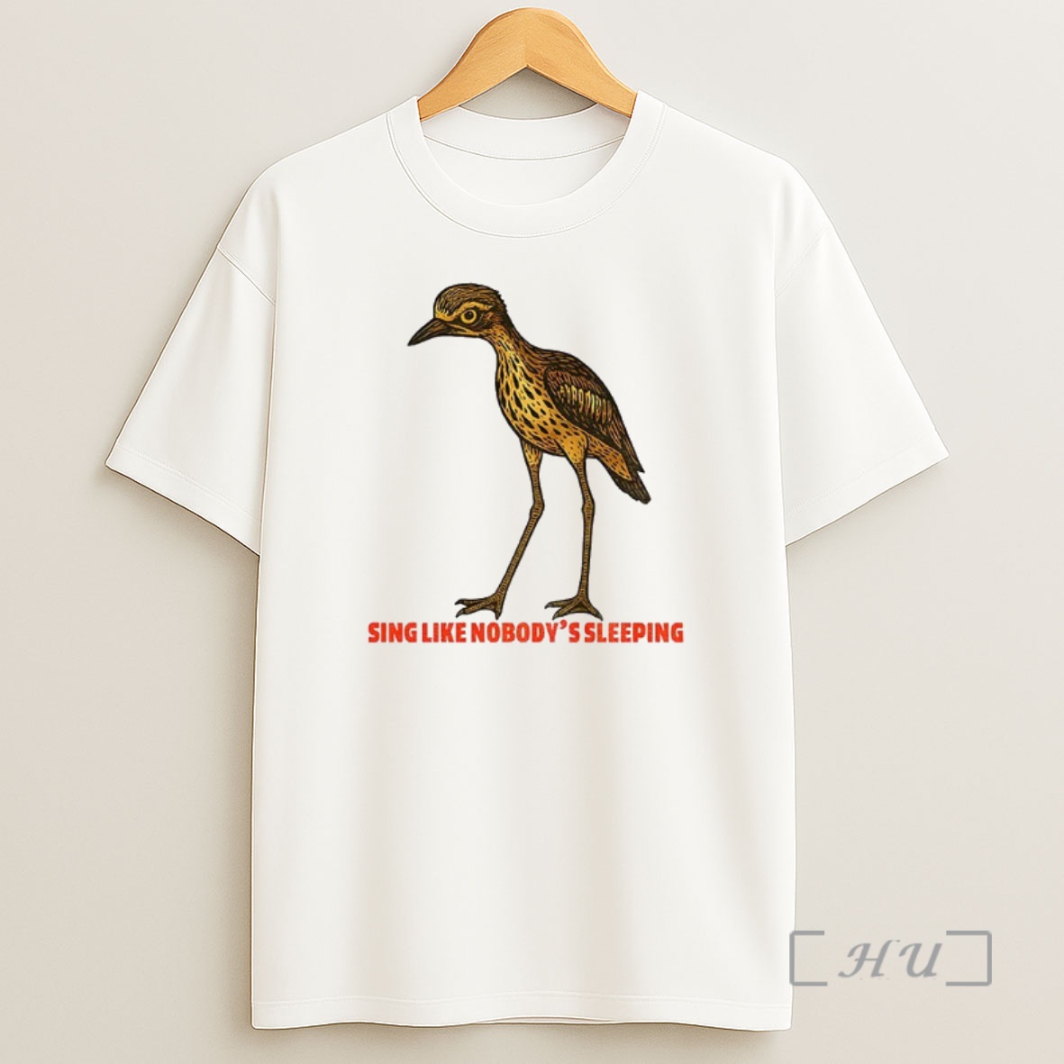 Officials Bush Stone Curlew Sing Like Nobodys Sleeping Premium Shirt Sweatshirt Tee