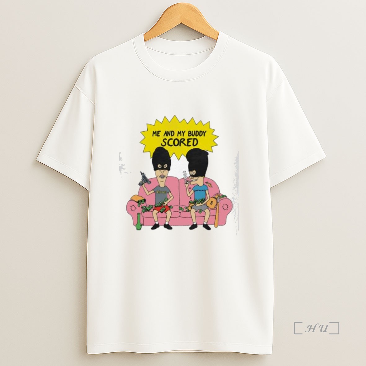 Officials Butt Head Me And My Buddy Scored Premium Shirt Sweatshirt Tee