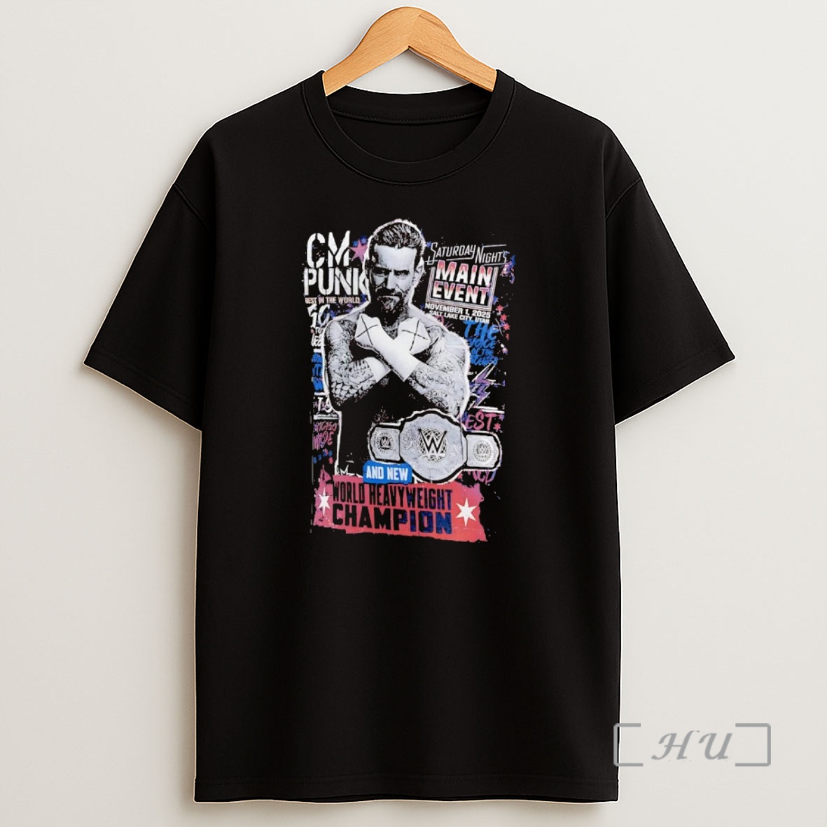Officials Cm Punk Saturday Nights Main Event Winner Premium Shirt Sweatshirt Tee