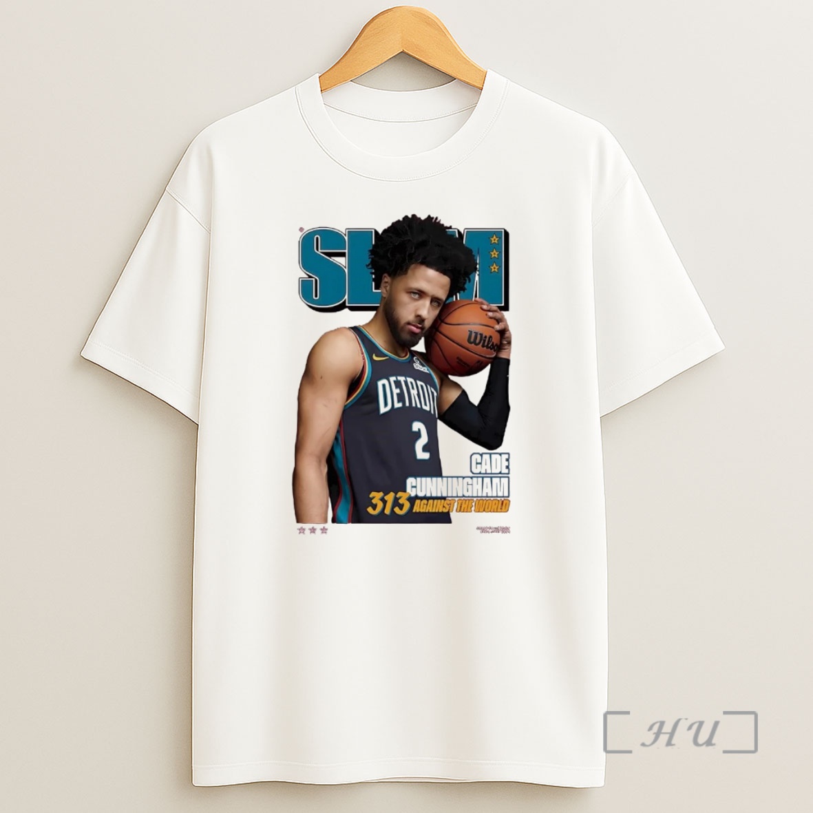 Officials Cade Cunningham 313 Against The World Detroit Pistons Premium Shirt Sweatshirt Tee