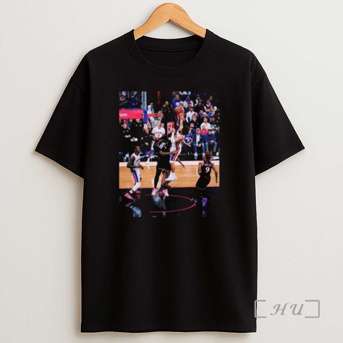 Officials Cade Cunningham Dunking Over Drummond Premium Shirt Sweatshirt Tee