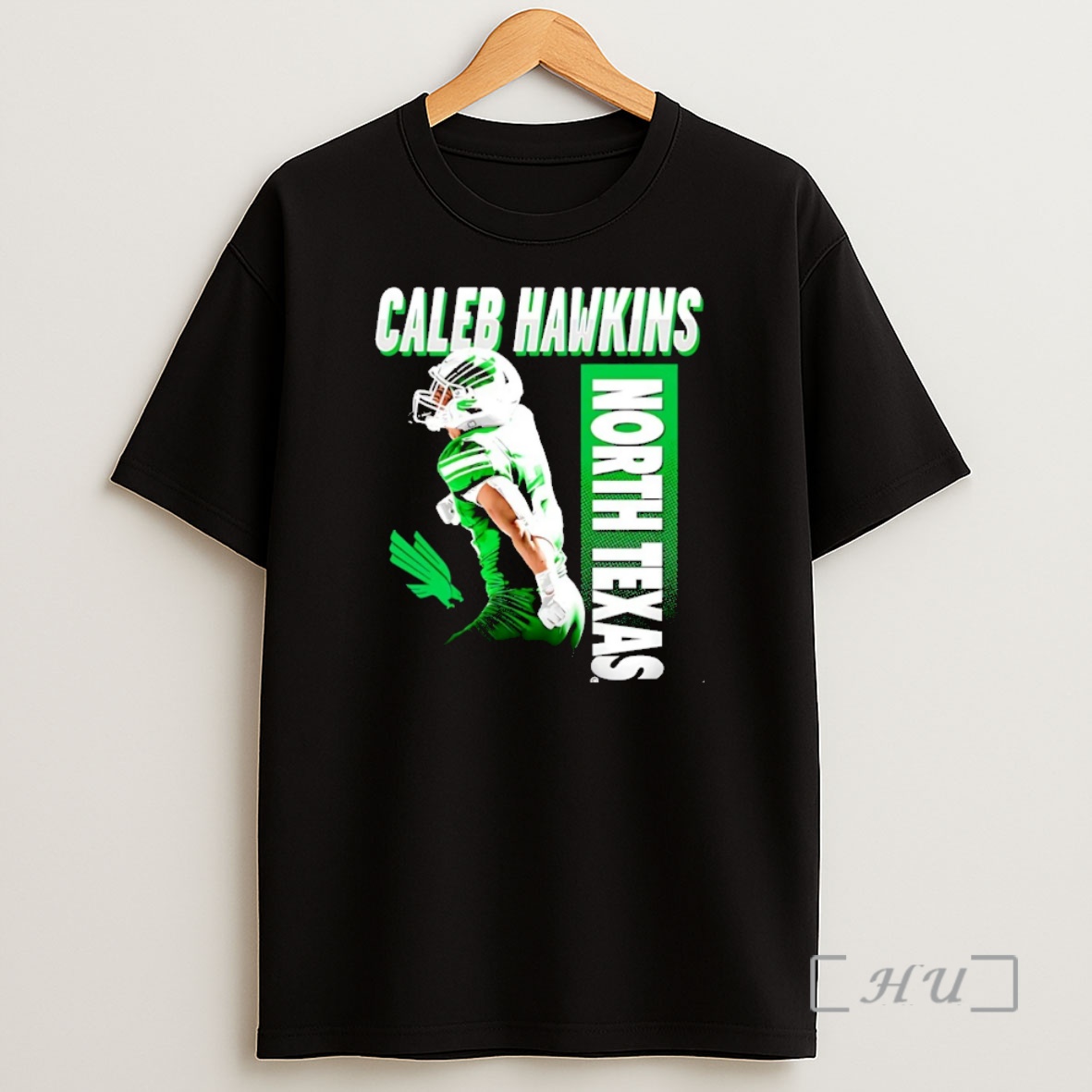 Officials Caleb Hawkins North Texas Mean Green Illustrated Christmas Premium Shirt Sweatshirt Tee