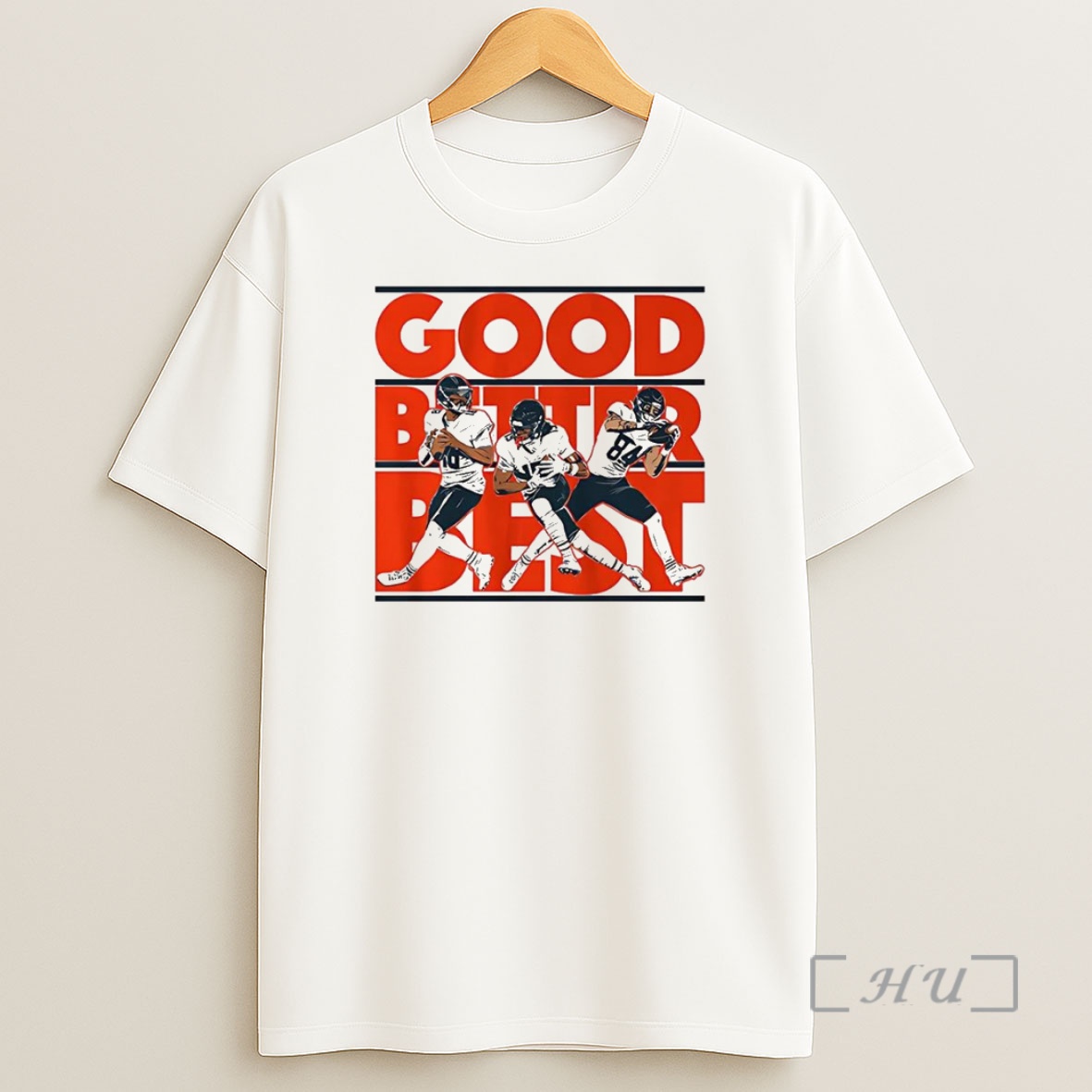 Officials Caleb Williams Rome Odunze Colston Loveland Chicago Bears Good Better Best Premium Shirt Sweatshirt Tee