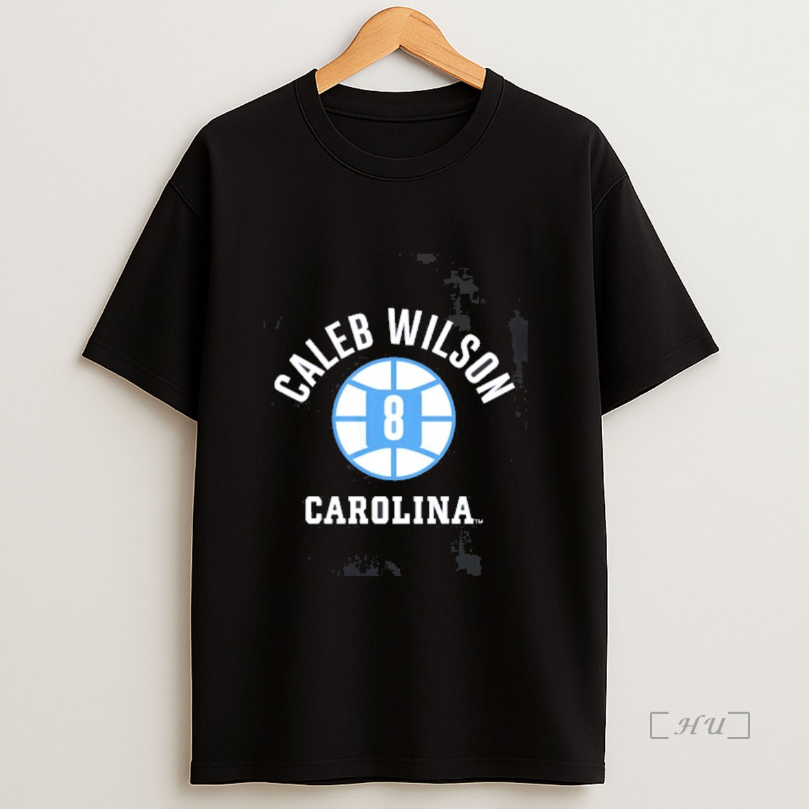 Officials Caleb Wilson Unc Basketball No 8 Name Number Ball Premium Shirt Sweatshirt Tee