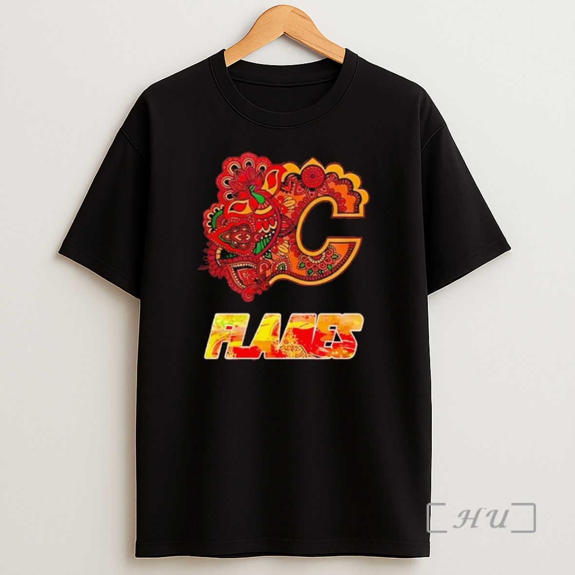Officials Calgary Flames Festival Of South Asia 2025 Black Premium Shirt Sweatshirt Tee
