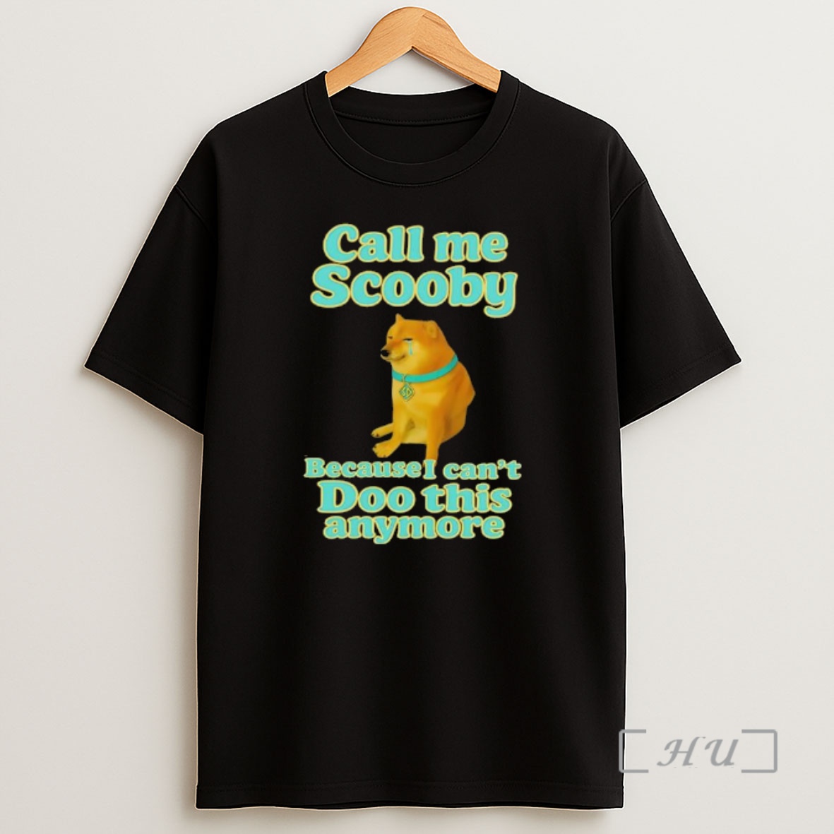 Officials Call Me Scooby Because I Cant Doo This Anymore Cheems Dog Premium Shirt Sweatshirt Tee