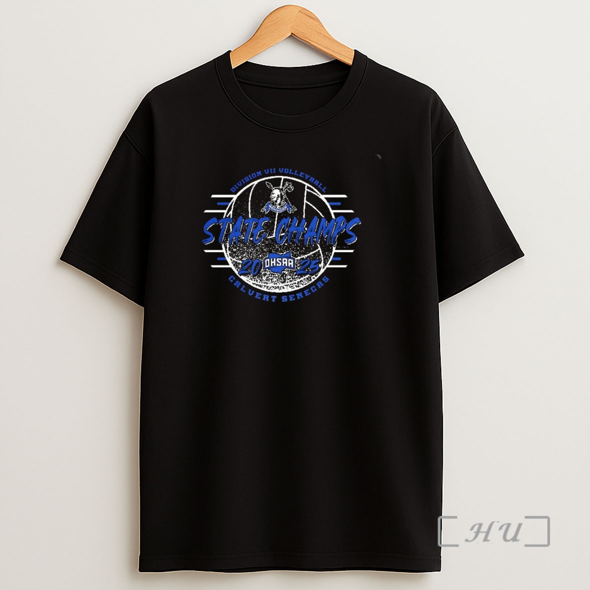 Officials Calvert Senecas 2025 Ohsaa Volleyball Division 7 State Champions Premium Shirt Sweatshirt Tee