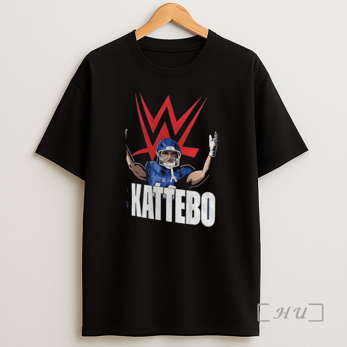 Officials Cam Skattebo New York Giants X Wwe Big Logo Premium Shirt Sweatshirt Tee
