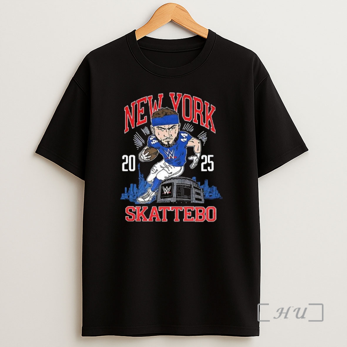Officials Cam Skattebo New York Skattebo 2025 Wwe Premium Shirt Sweatshirt Tee