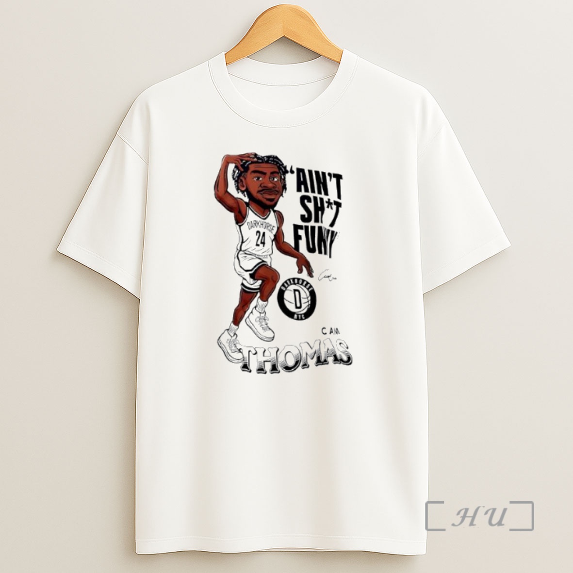 Officials Cam Thomas Number 24 Darkhorse Aint Shit Funny Graphic Premium Shirt Sweatshirt Tee