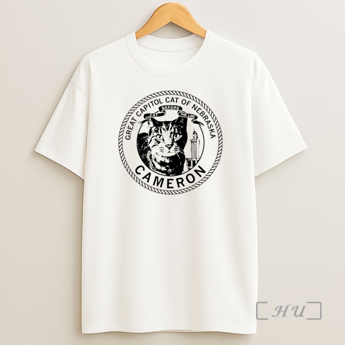 Officials Cameron Great Capitol Cat Of Nebraska Christmas Premium Shirt Sweatshirt Tee