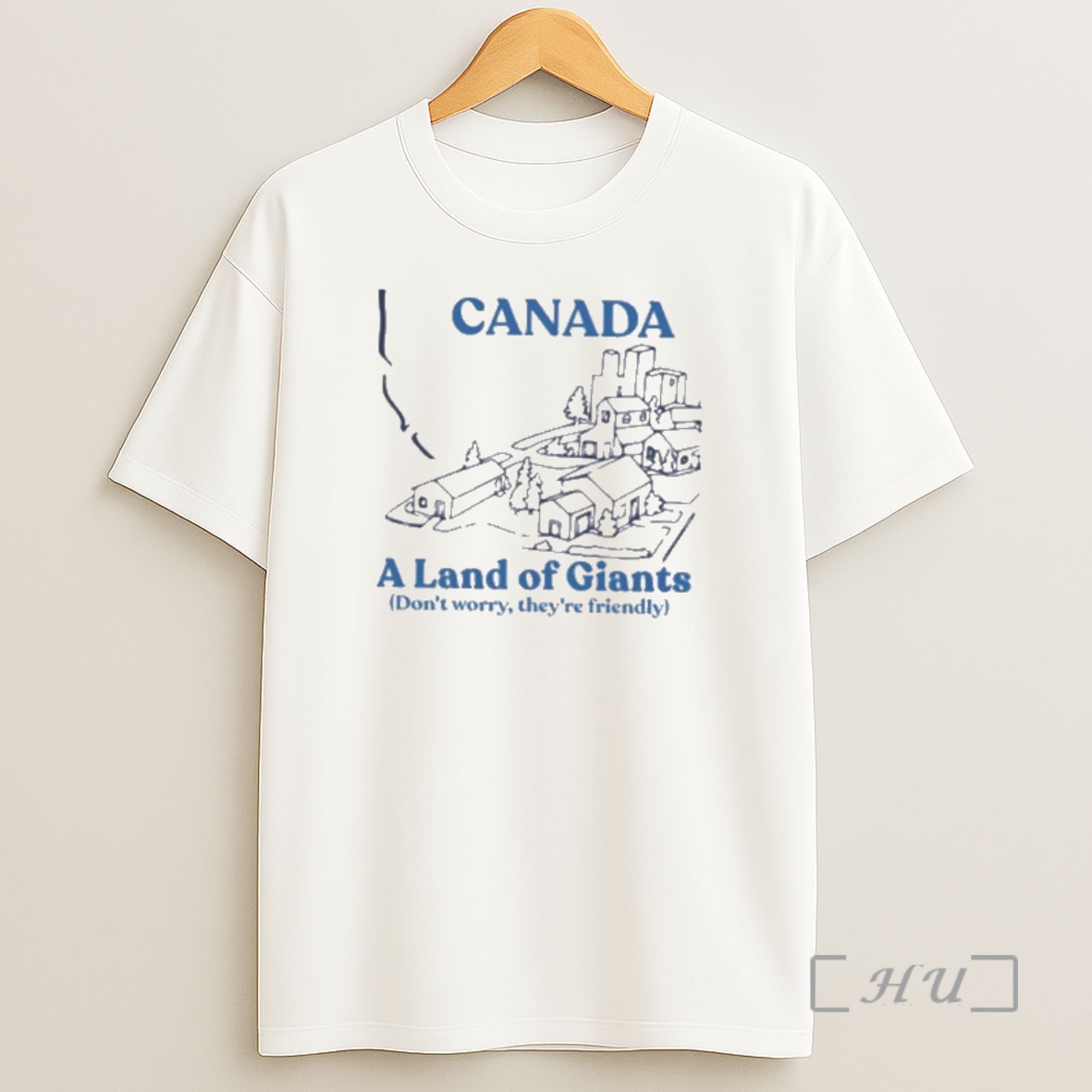 Officials Canada A Land Of Giants Premium Shirt Sweatshirt Tee
