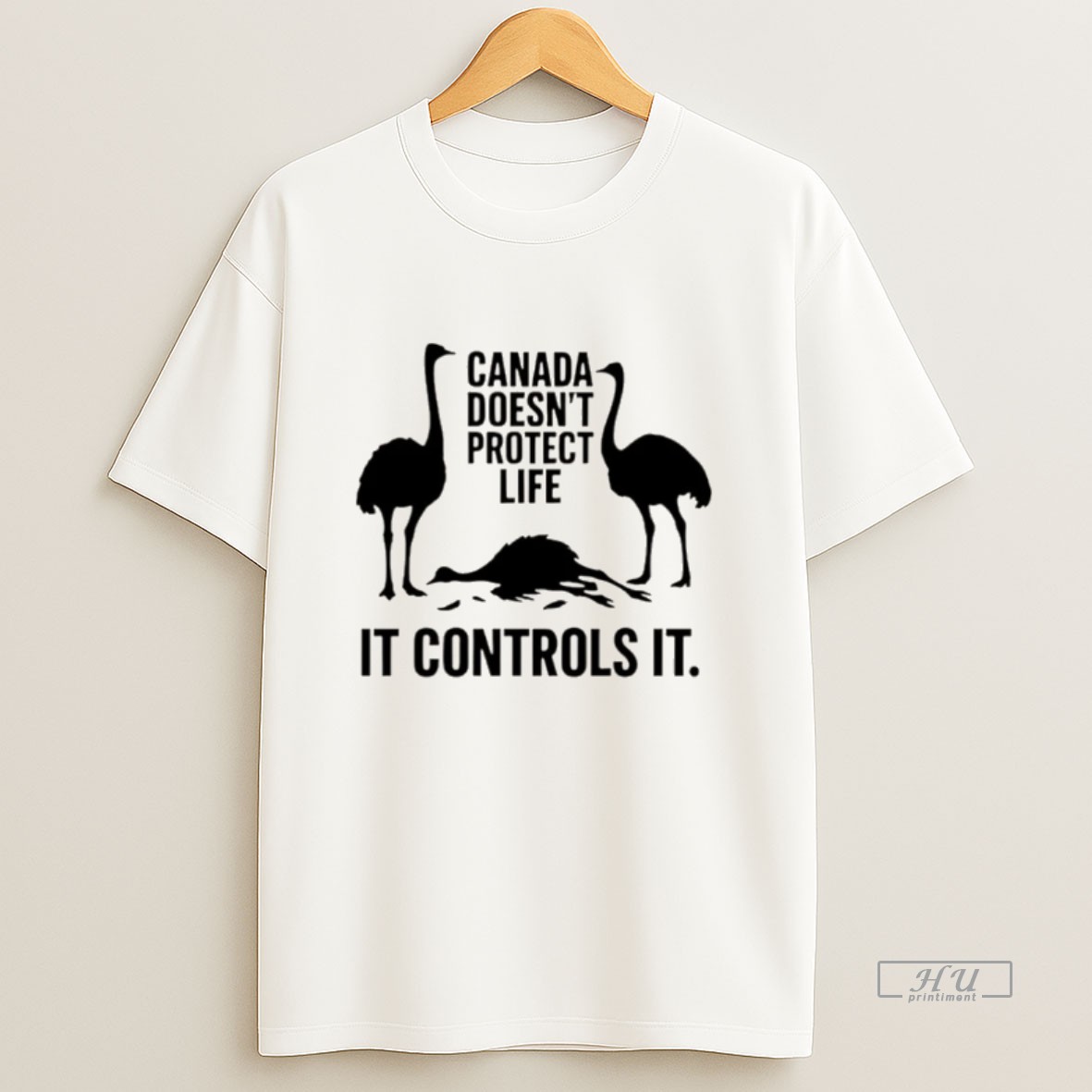 Officials Canada Doesnt Protect Life It Controld It Canadian Ostriches Christmas Sweatshirt Tee