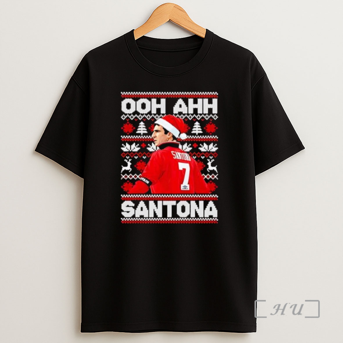 Officials Cantona Christmas Ooh Ahh Cantona Ugly Christmas Premium Shirt Sweatshirt Tee