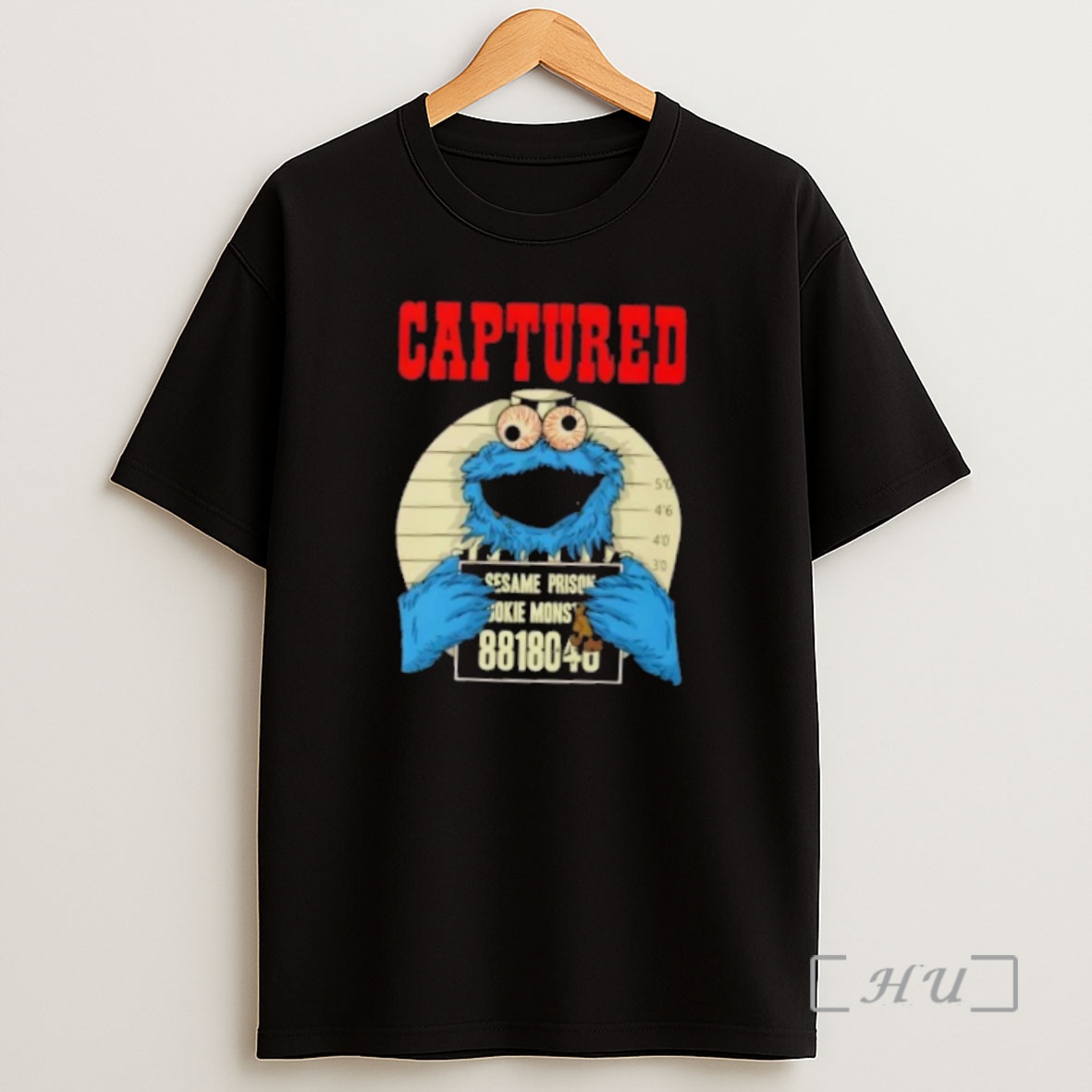 Officials Captured Cookie Monster Mugshot Vintage Premium Shirt Sweatshirt Tee