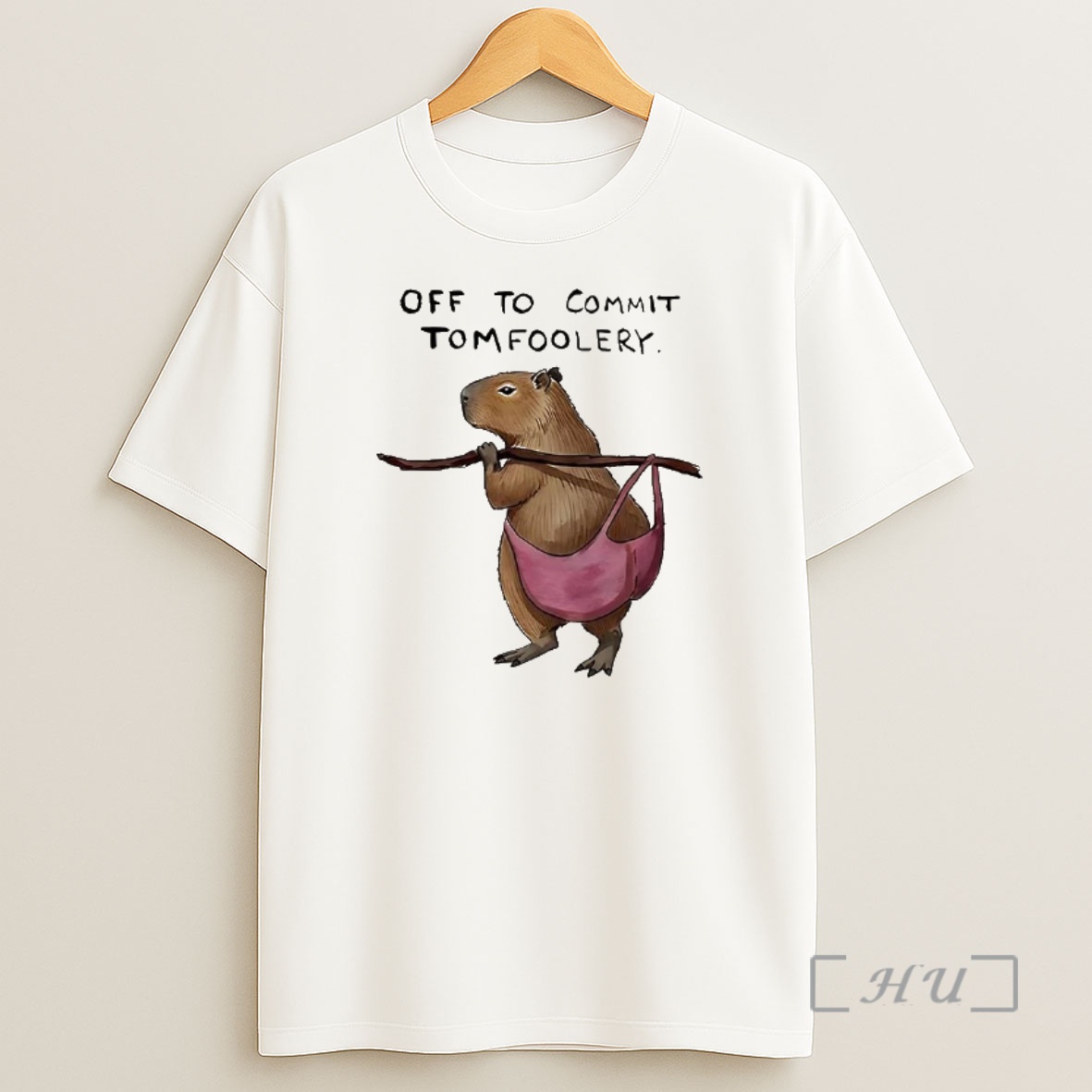 Officials Capybaras That Do Bad Things Off To Commit Tomfoolery Premium Shirt Sweatshirt Tee