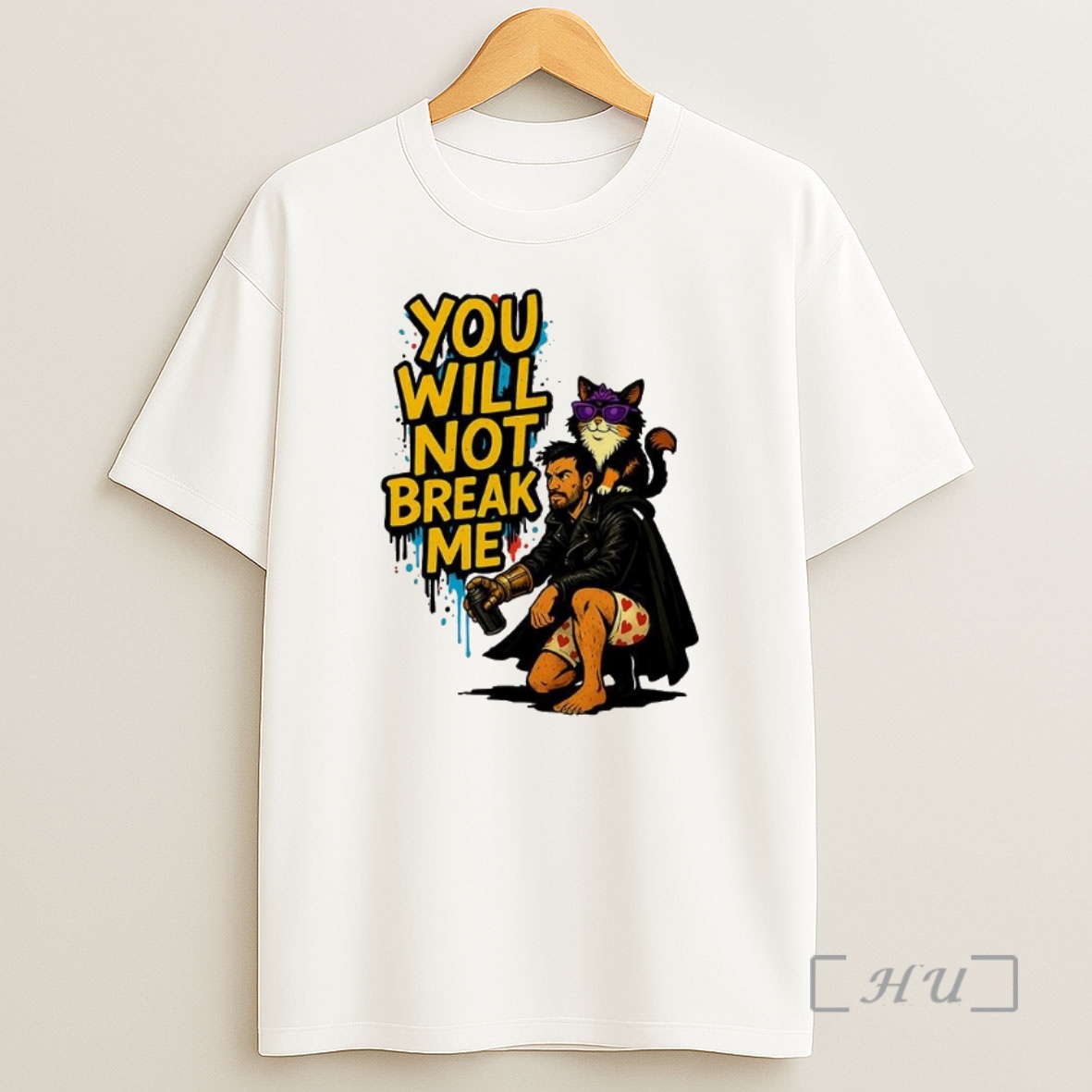 Officials Carl And Donut Cat Dungeon Crawler Carl You Will Not Break Me Graffiti Premium Shirt Sweatshirt Tee