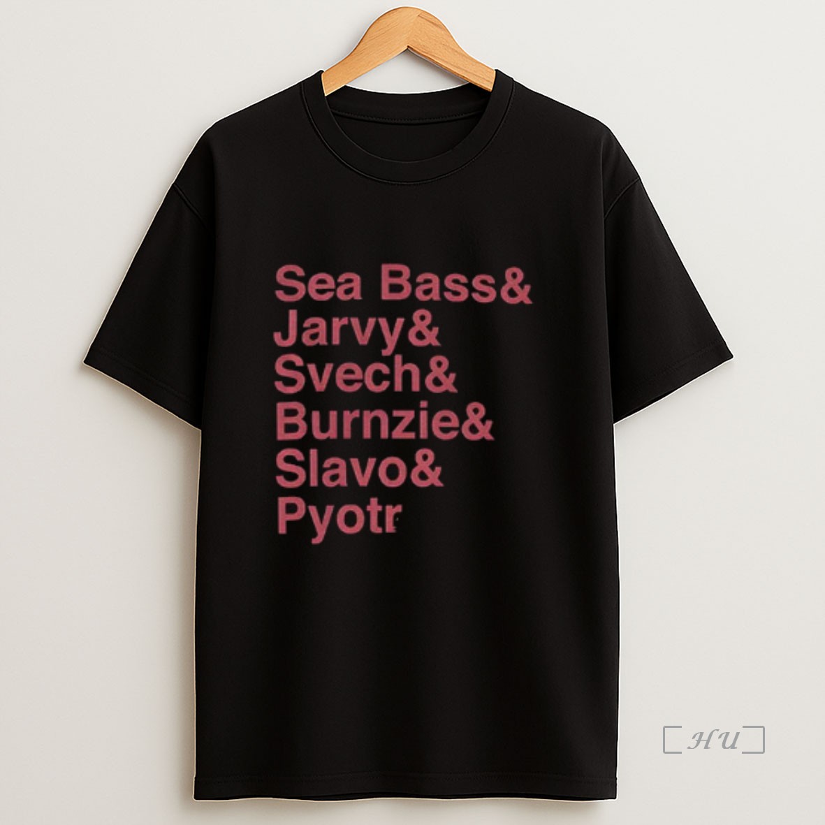 Officials Carolina Hockey Ampersand Sea Bass Jarvy Svech Burnzie Slavo Pyotr Premium Shirt Sweatshirt Tee