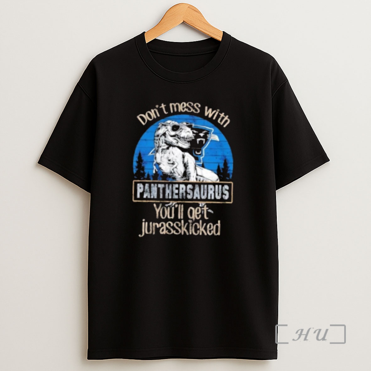 Officials Carolina Panthers Dont Mess With Panthersaurus Youll Get Jurasskicked Premium Shirt Sweatshirt Tee