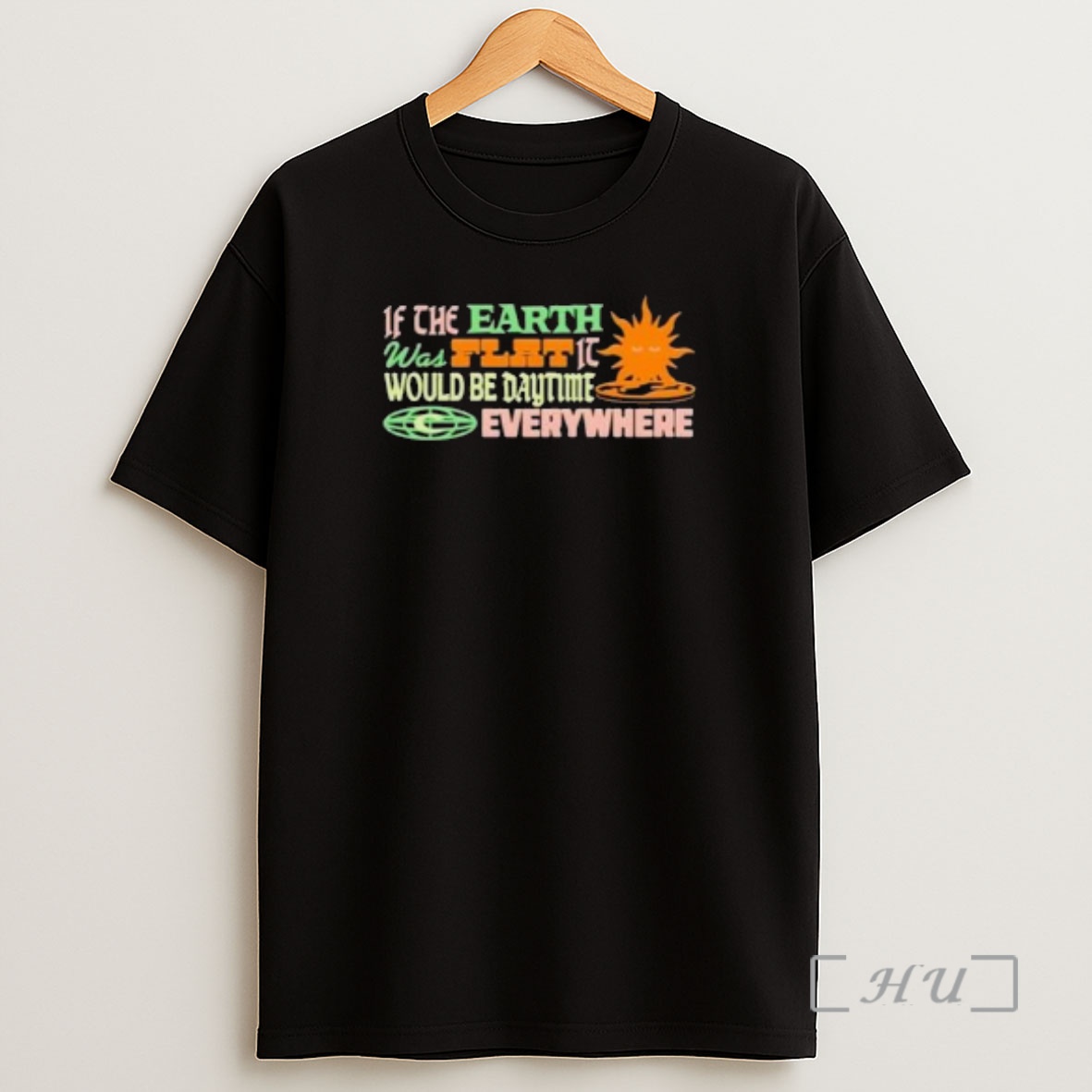 Officials Caseohs Flat Earth Circle Black Premium Shirt Sweatshirt Tee